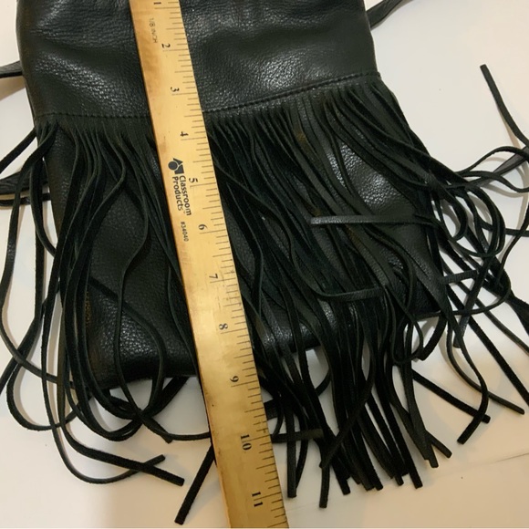 Margot black fringed crossbody - Picture 10 of 10